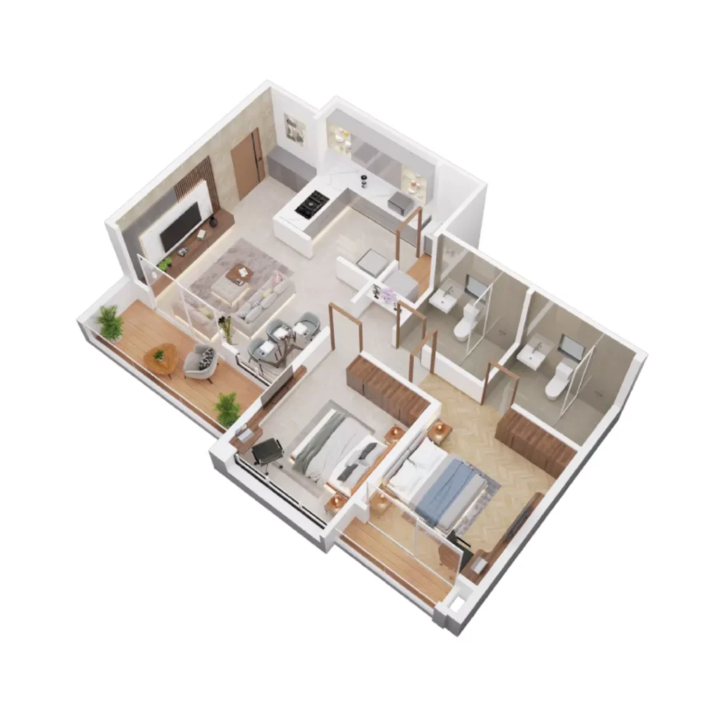 Iris Residences 2 bhk