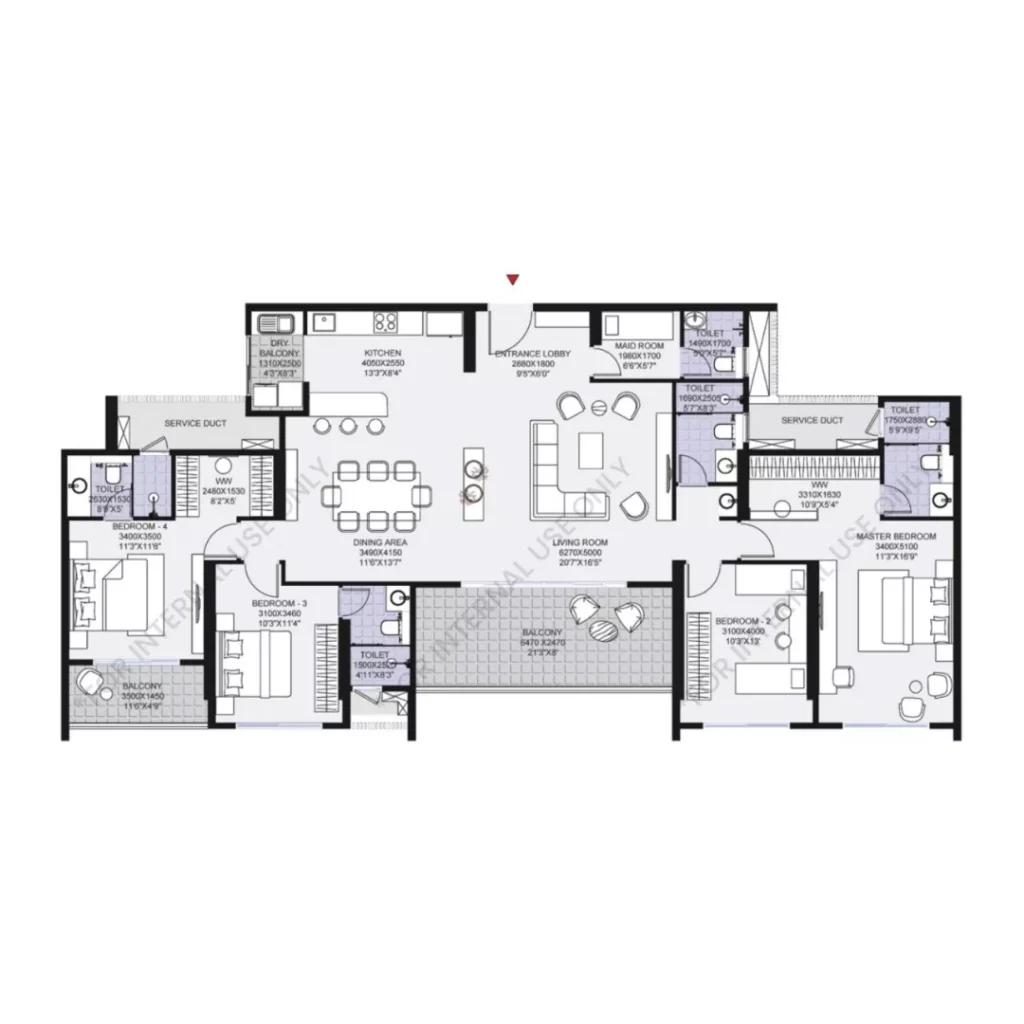 Malpani Soul Strings 4 BHK